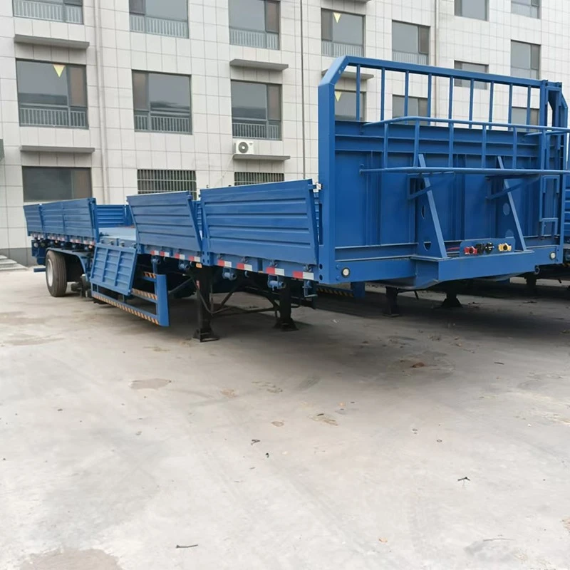3 Axle Sidewall Cargo Semi Trailer factory 3 Axle Sidewall Cargo Semi Trailer factory